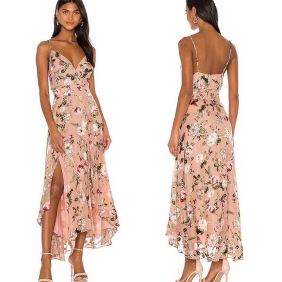 Astr Dresses & Skirts - NWOT ASTR The Label LYRIC Floral Maxi Slip Dress